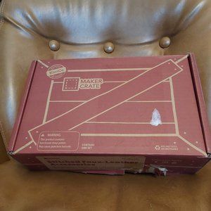 2/$20 3/$24 KiwiCo MAKER CRATE: Stitched Faux-Leather Accessories
